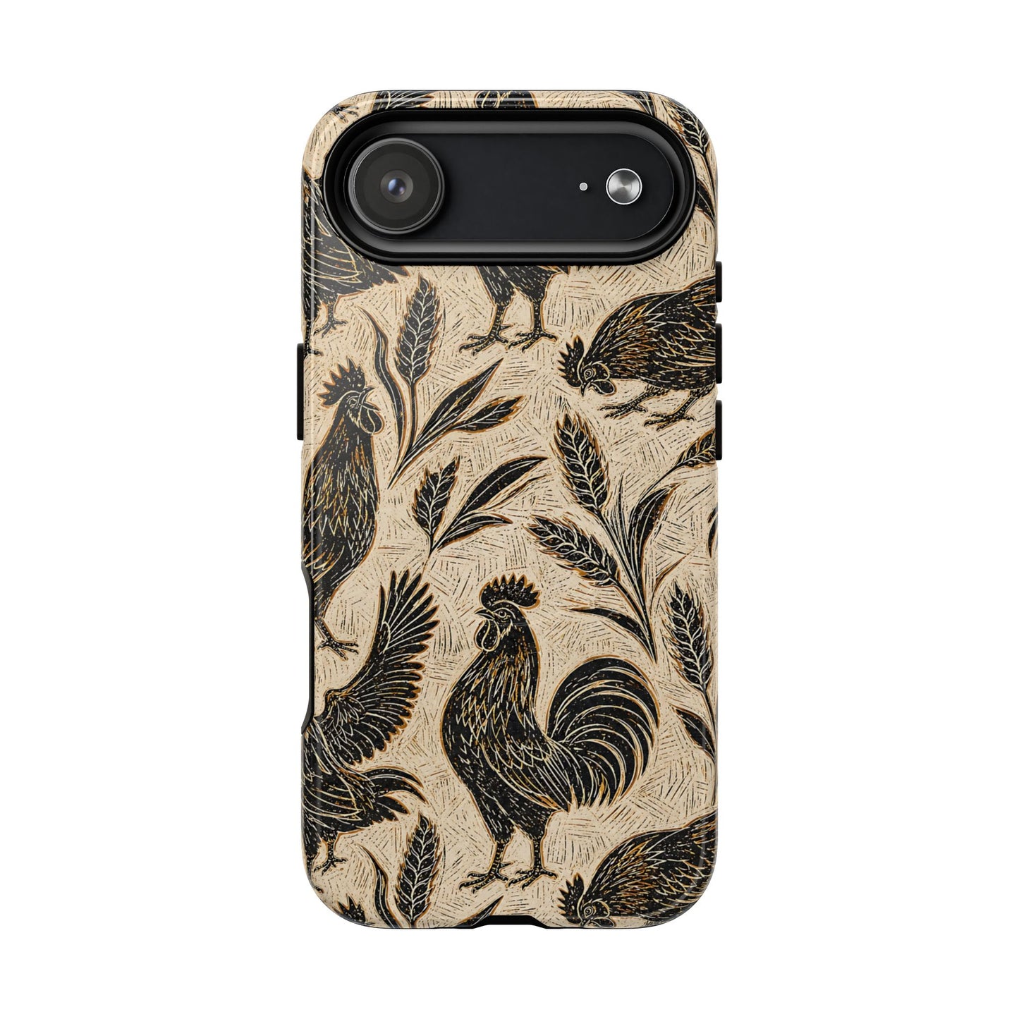 Carved Rooster Magnetic Case