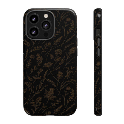 Gold Wildflowers Tough Case