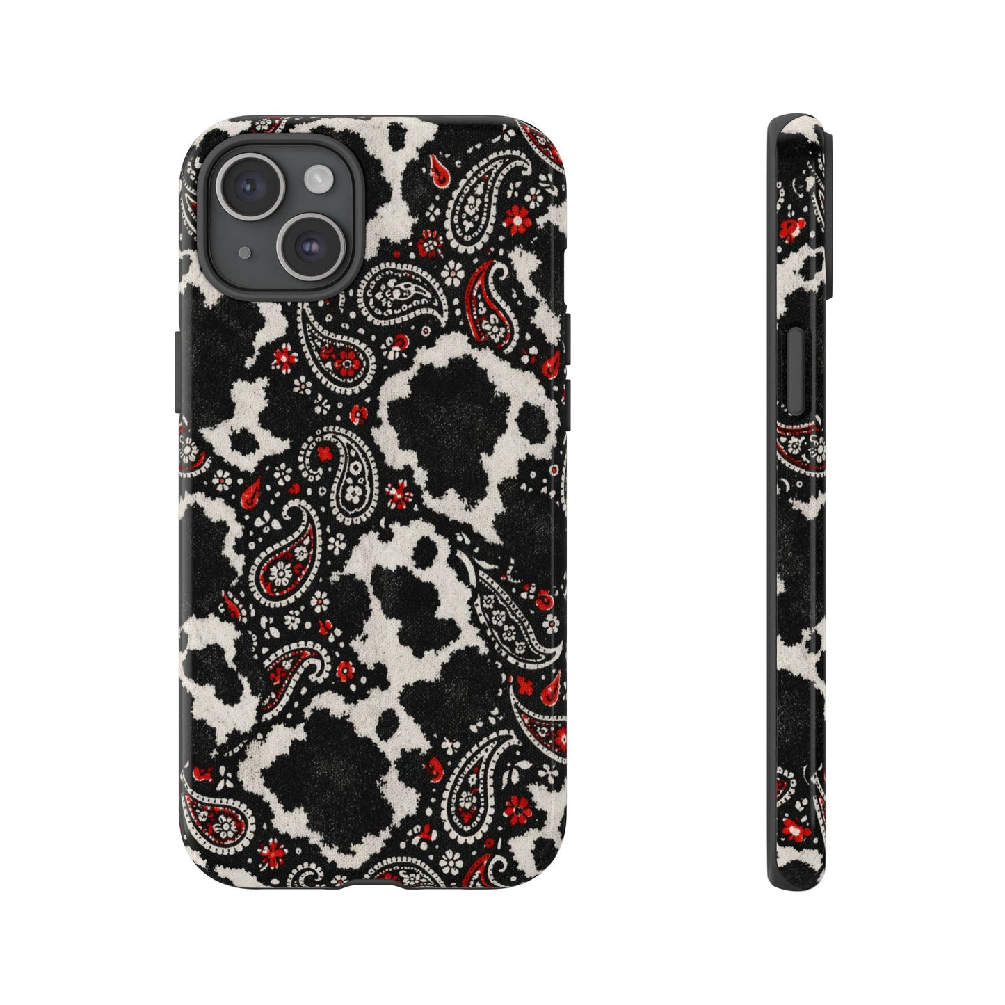 Paisley Cowhide Tough Case