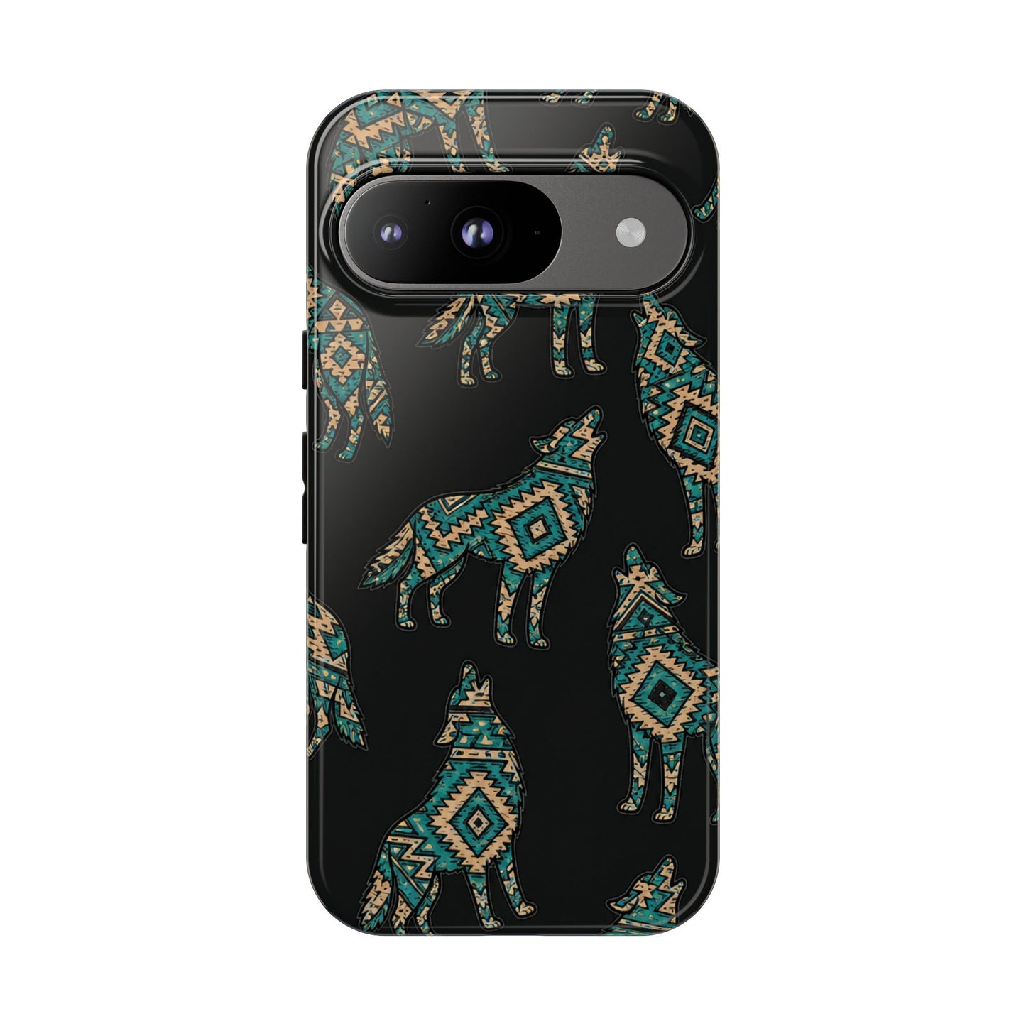 Turquoise Wolf Tough Case