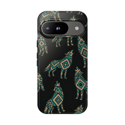 Turquoise Wolf Tough Case