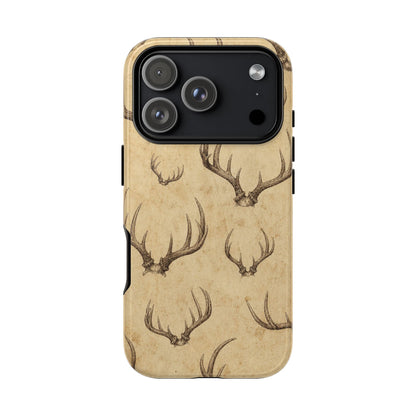 Vintage Antlers Tough Case