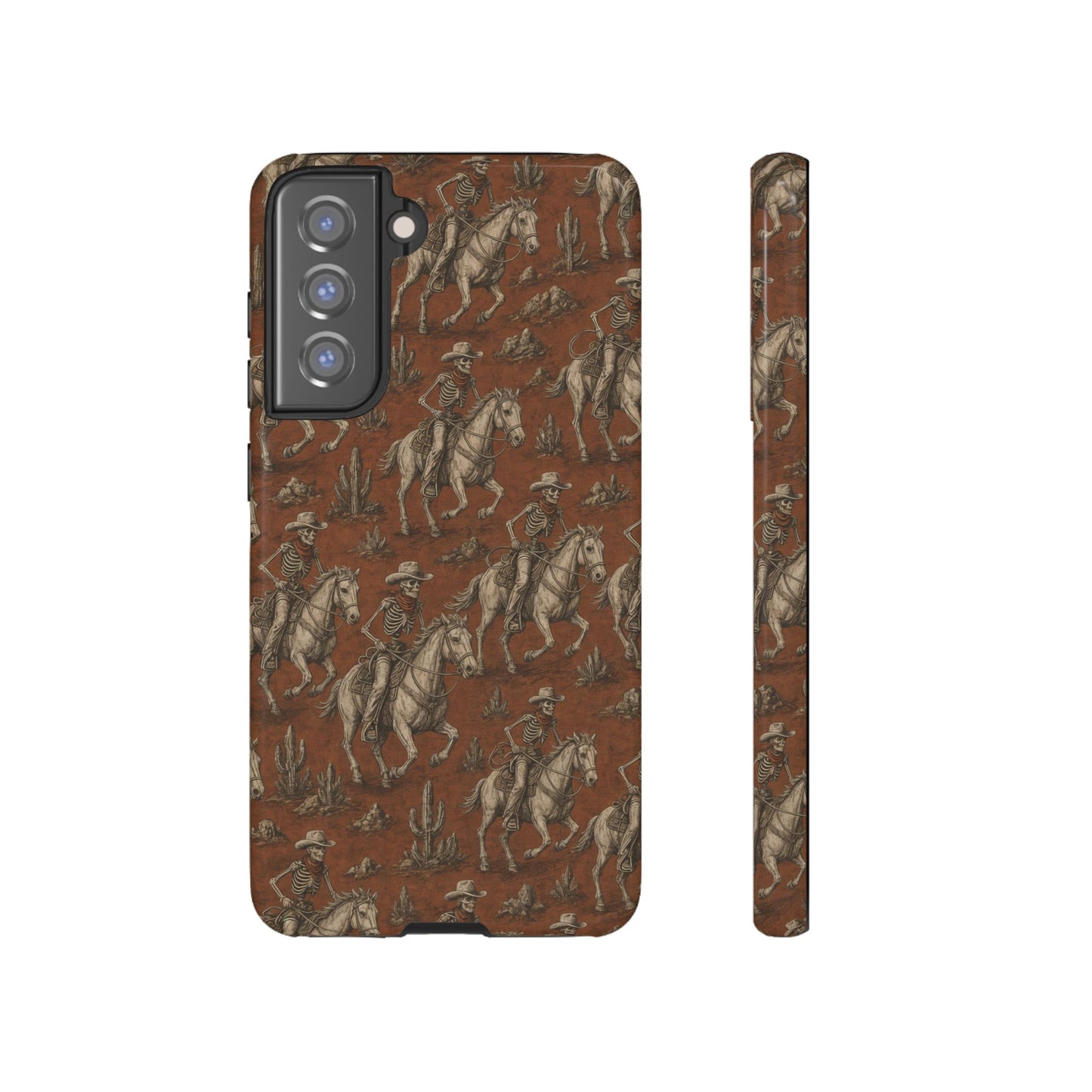 Skeleton Cowboy Ride Tough Case