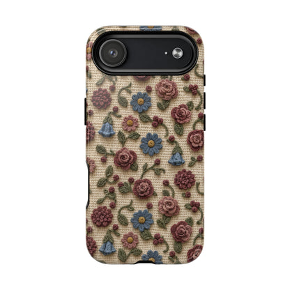 Crochet Flower Garden Magnetic Case