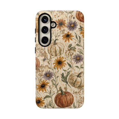 Pumpkin Wildflower Tough Case