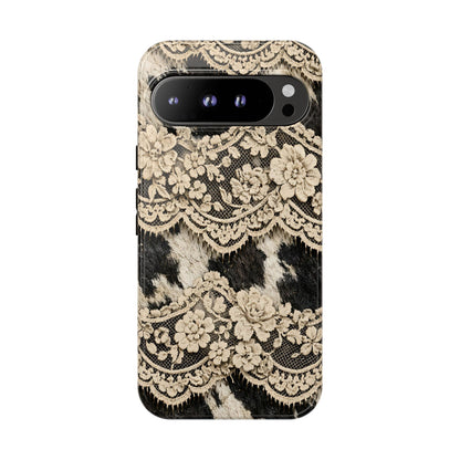 Cowhide Lace Tough Case