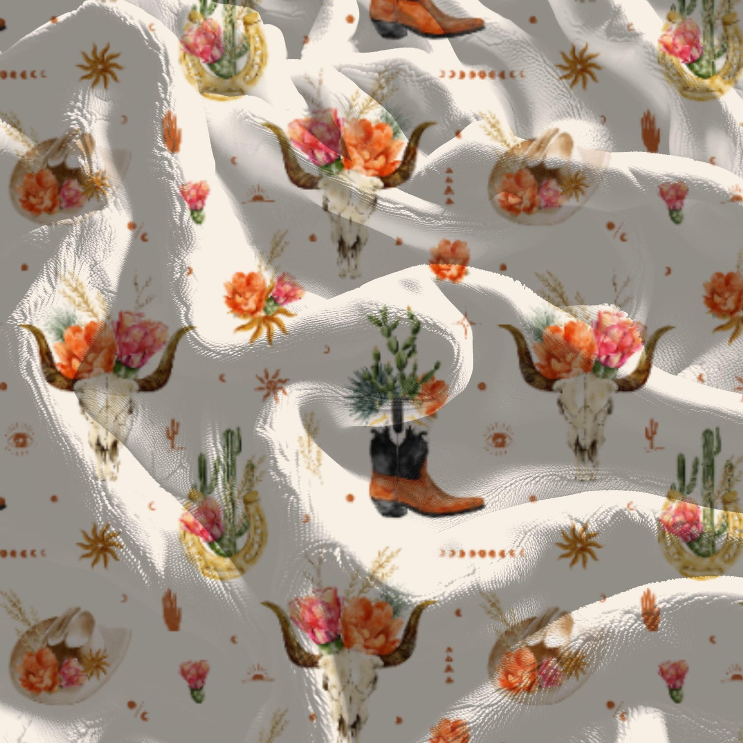 Western Floral Blanket