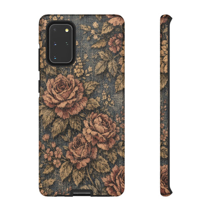 Denim Blooms Tough Case