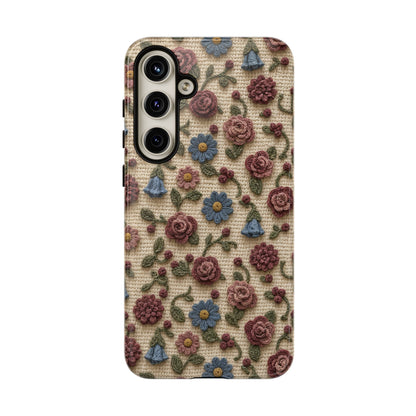 Crochet Flower Garden Tough Case