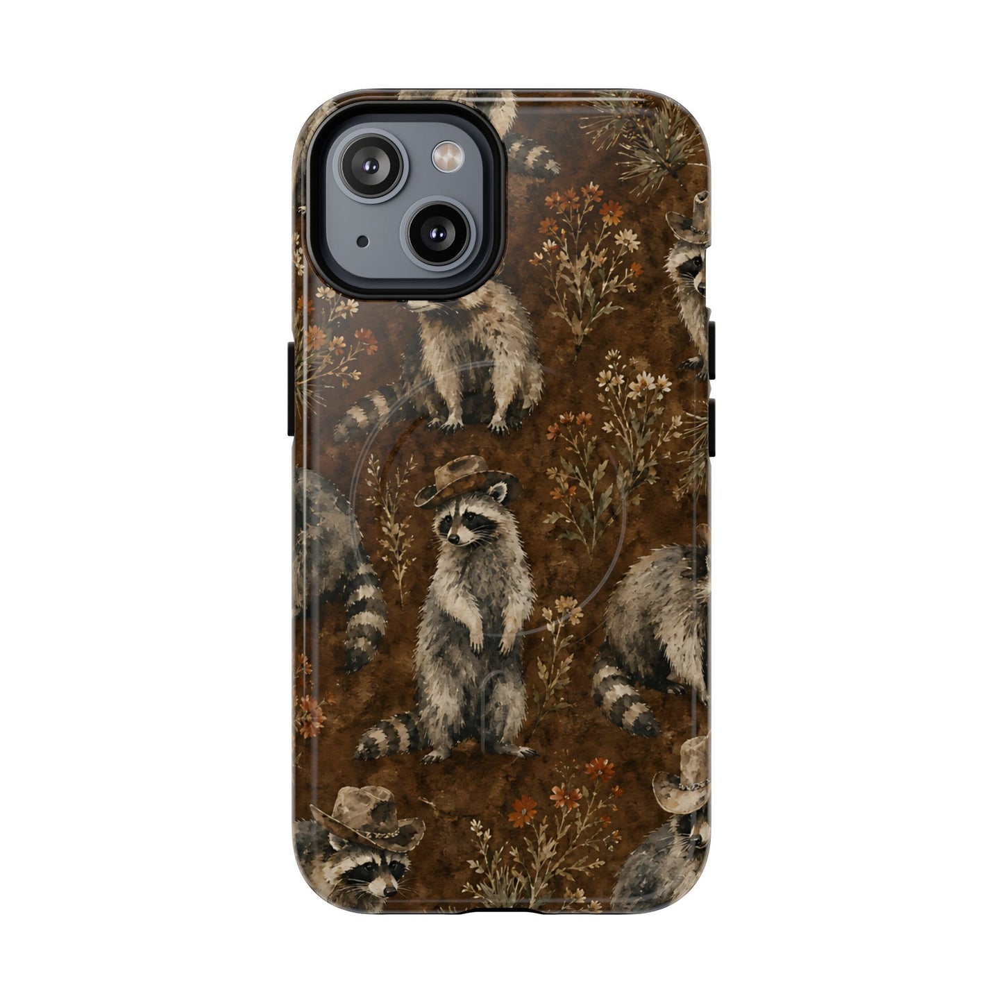 Prairie Raccoon Magnetic Case