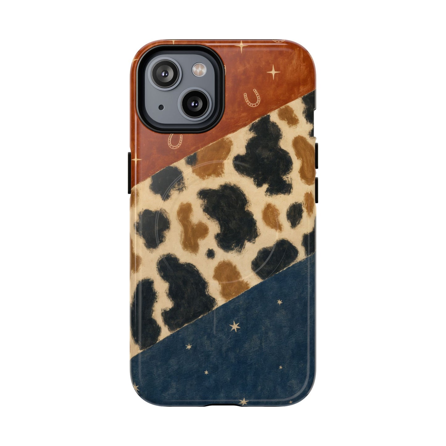 Horseshoe Terracotta Swaths Magnetic Case