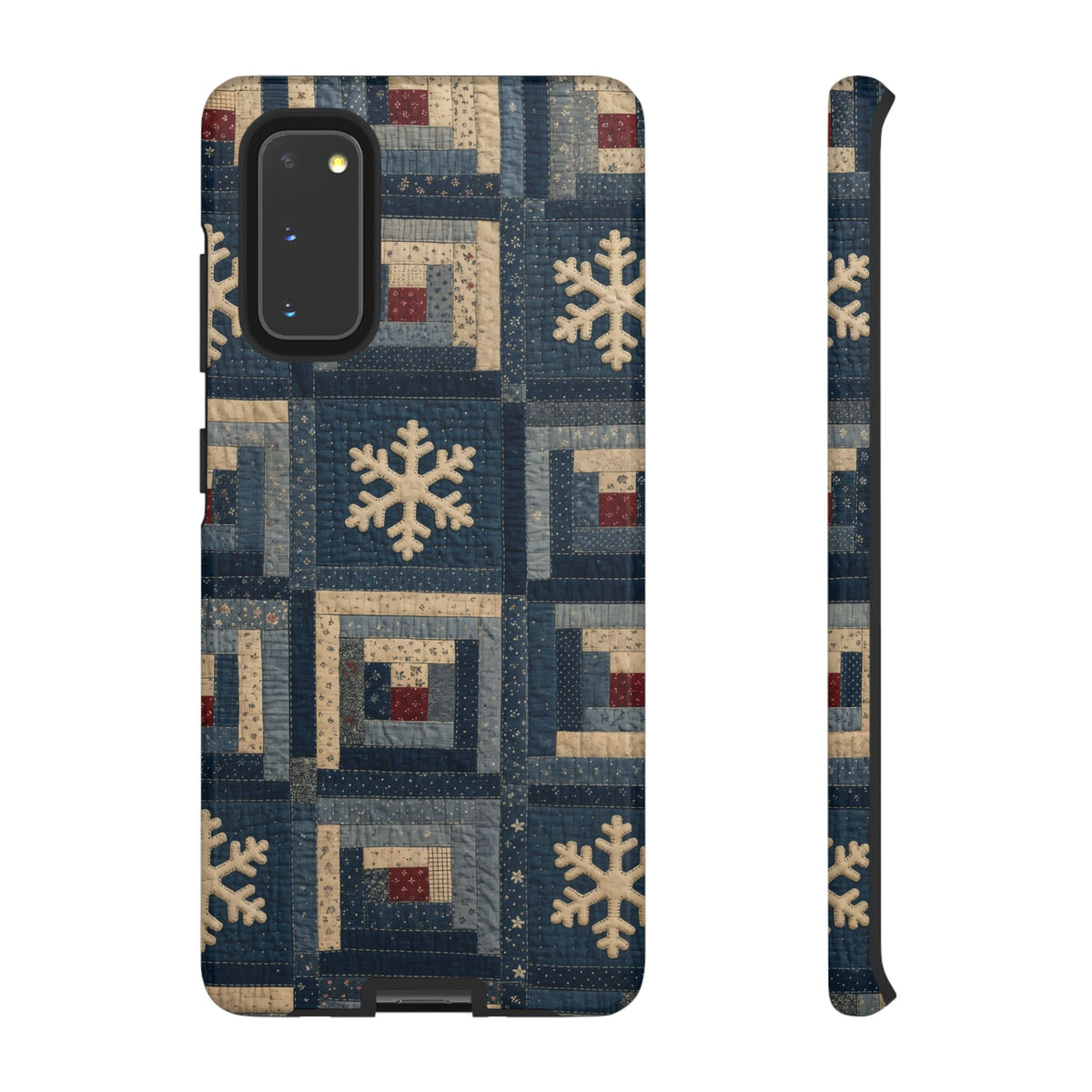 Snowflake Quilt Tough Case
