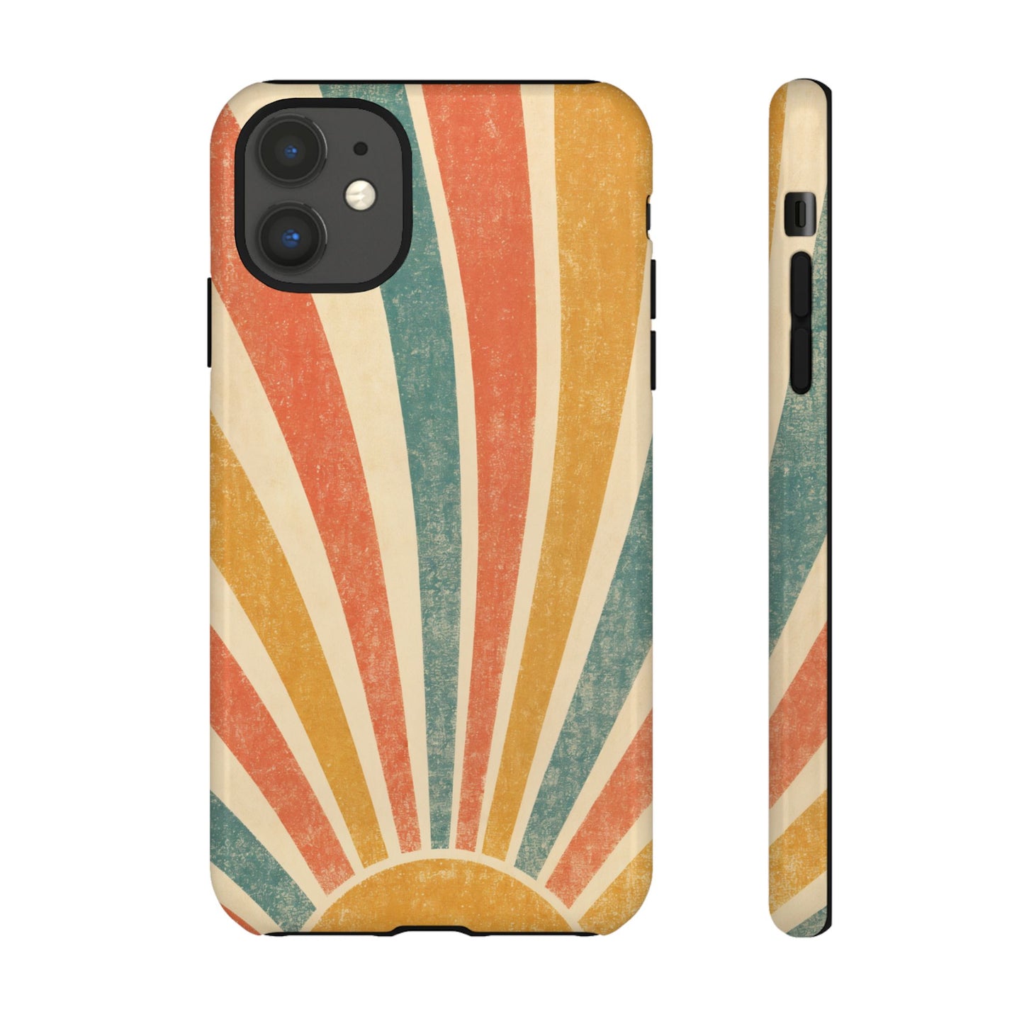 Retro Sun Rays Tough Case