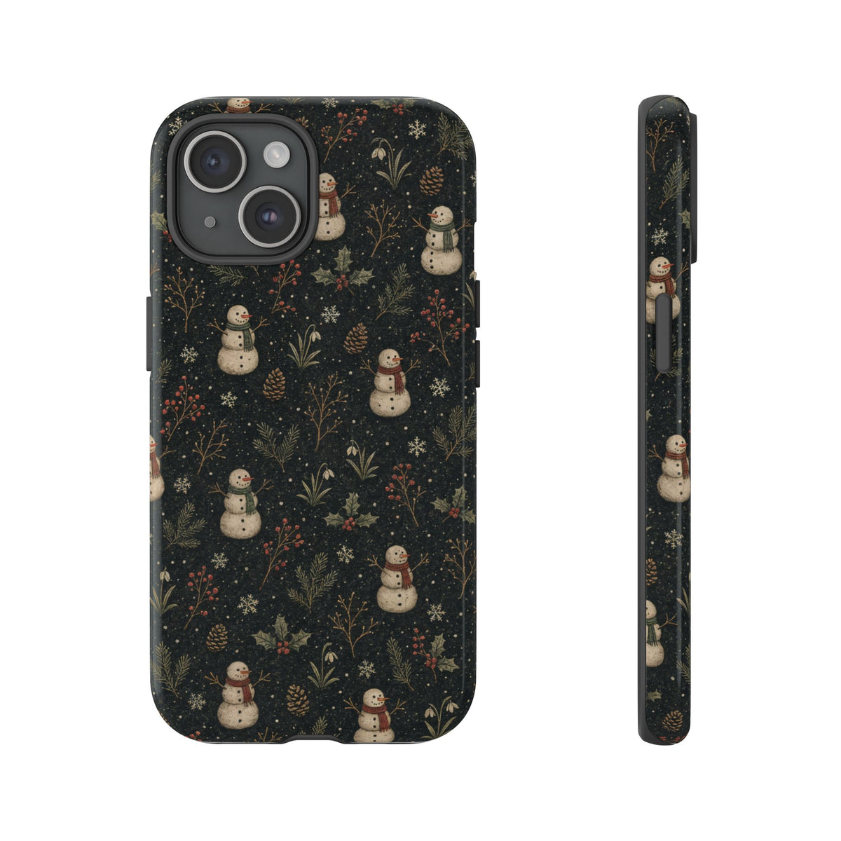 Midnight Snowmen Tough Case