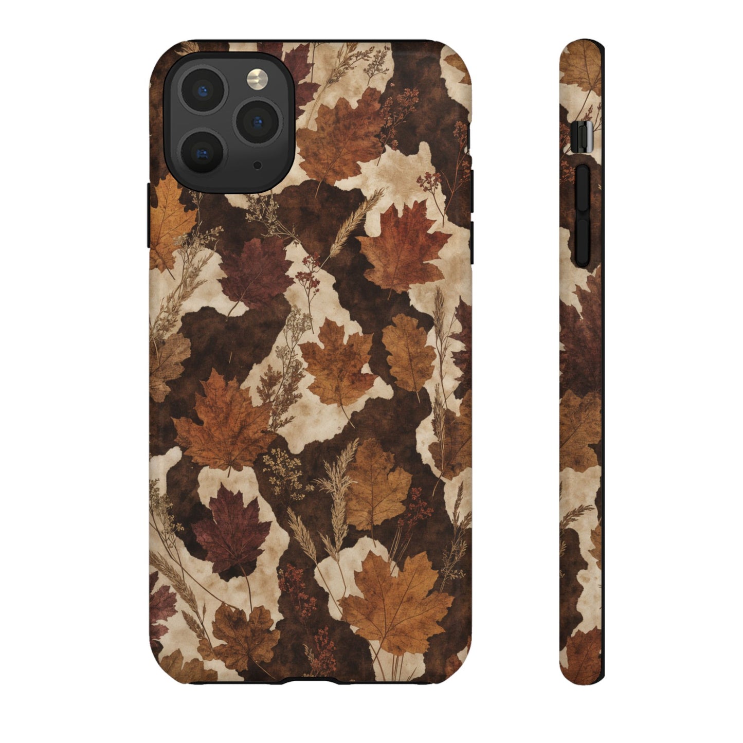 Autumn Cowhide Tough Case