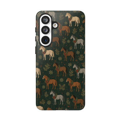 Wreath Horses Tough Case