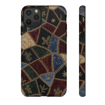 Winter Crazy Quilt Tough Case