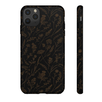 Gold Wildflowers Tough Case