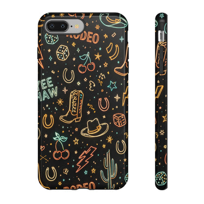 Retro Neon Rodeo Tough Case