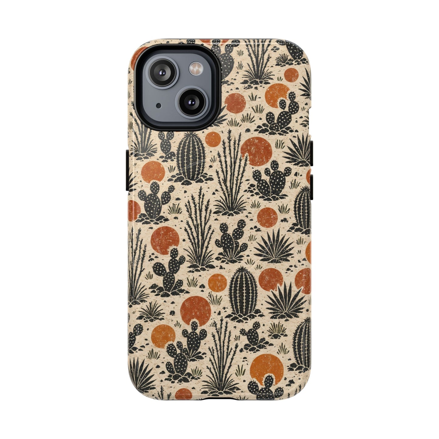 Linocut Desert Magnetic Case