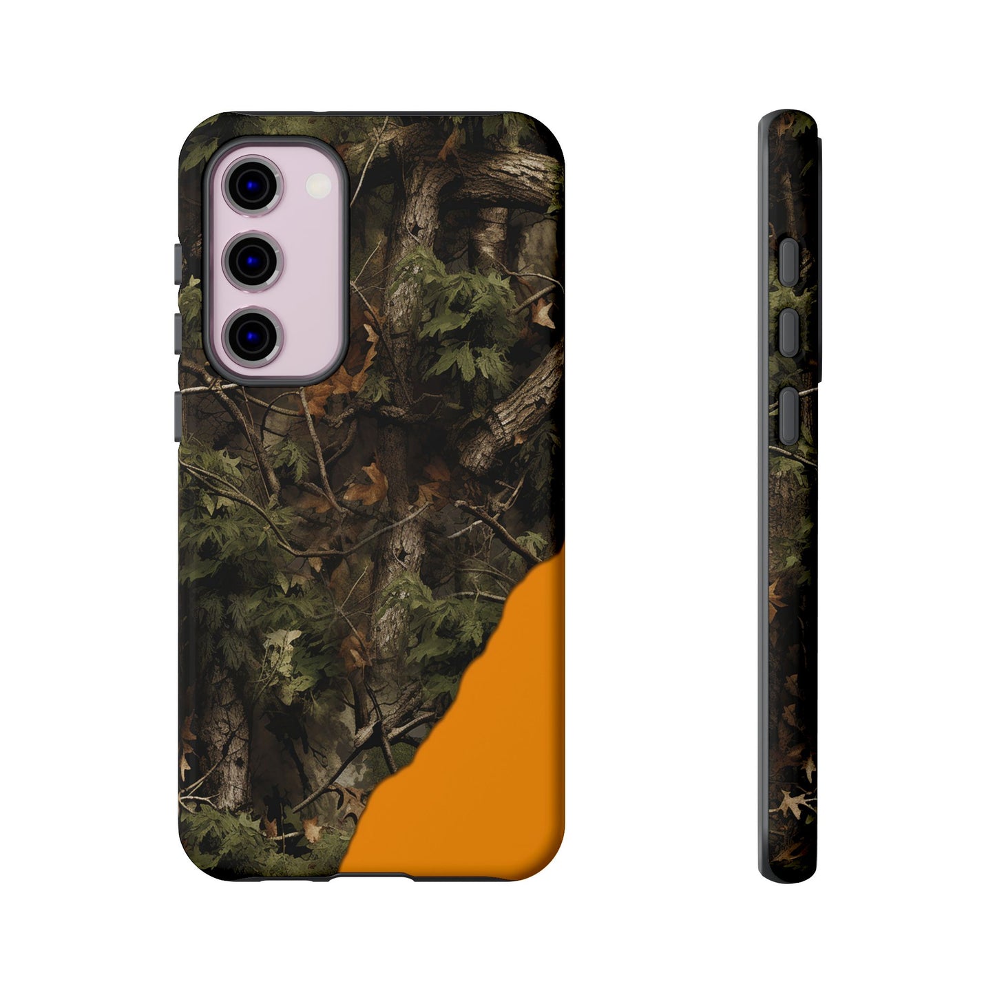 Torn Camo Orange Tough Case