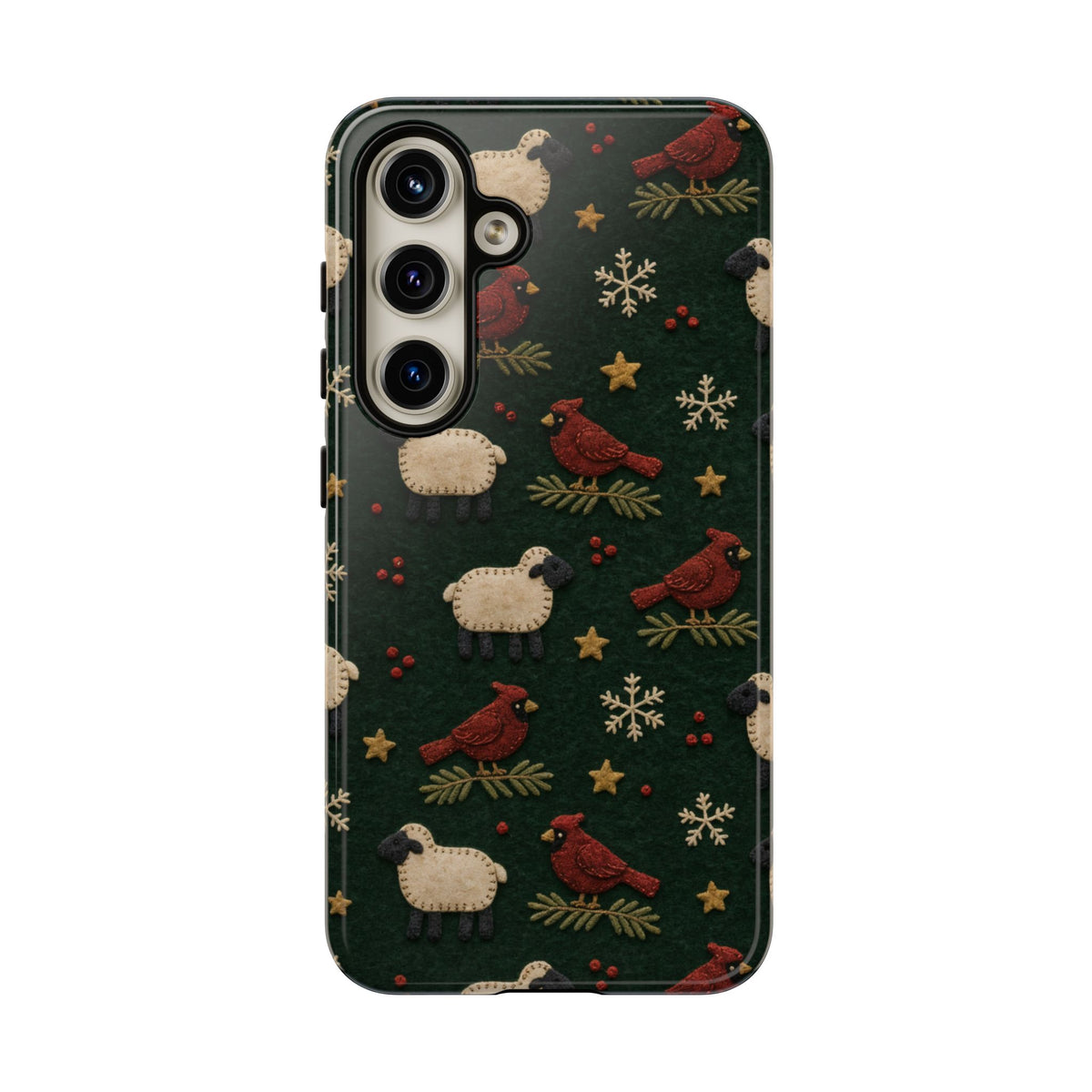 Felt Sheep Cardinals Tough Case
