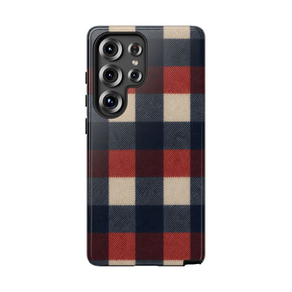 Patriotic Plaid Tough Case