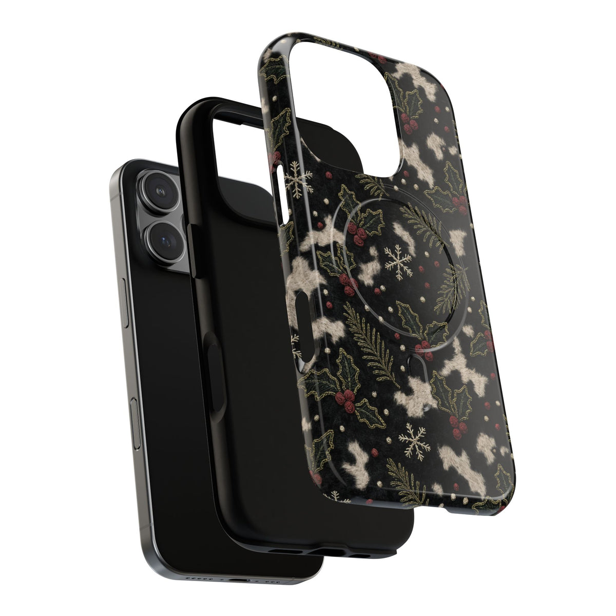 Cowhide Holly Magnetic Case