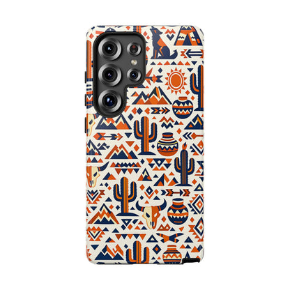 Southwest Tribal Orange Tough Case