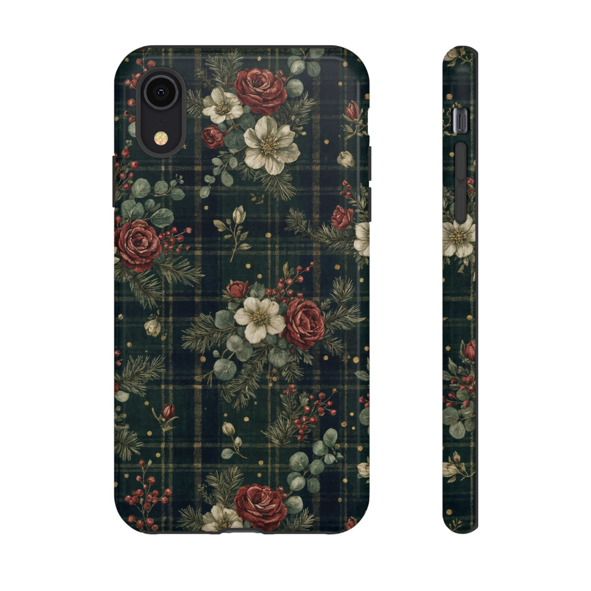 Tartan Roses Tough Case