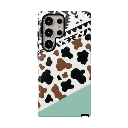 Mint Aztec Cowhide Tough Case