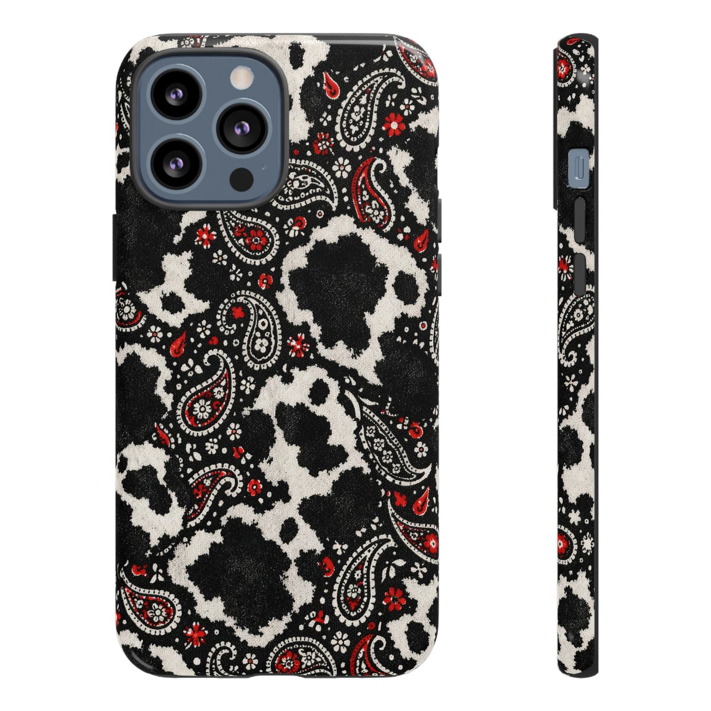 Paisley Cowhide Tough Case