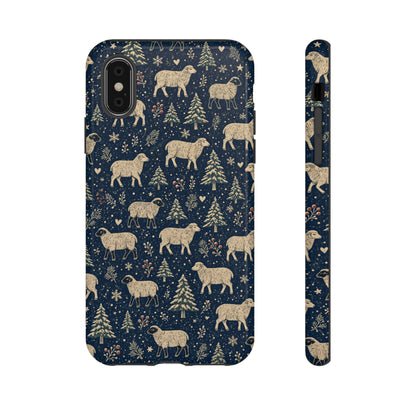 Snowy Sheep Tough Case