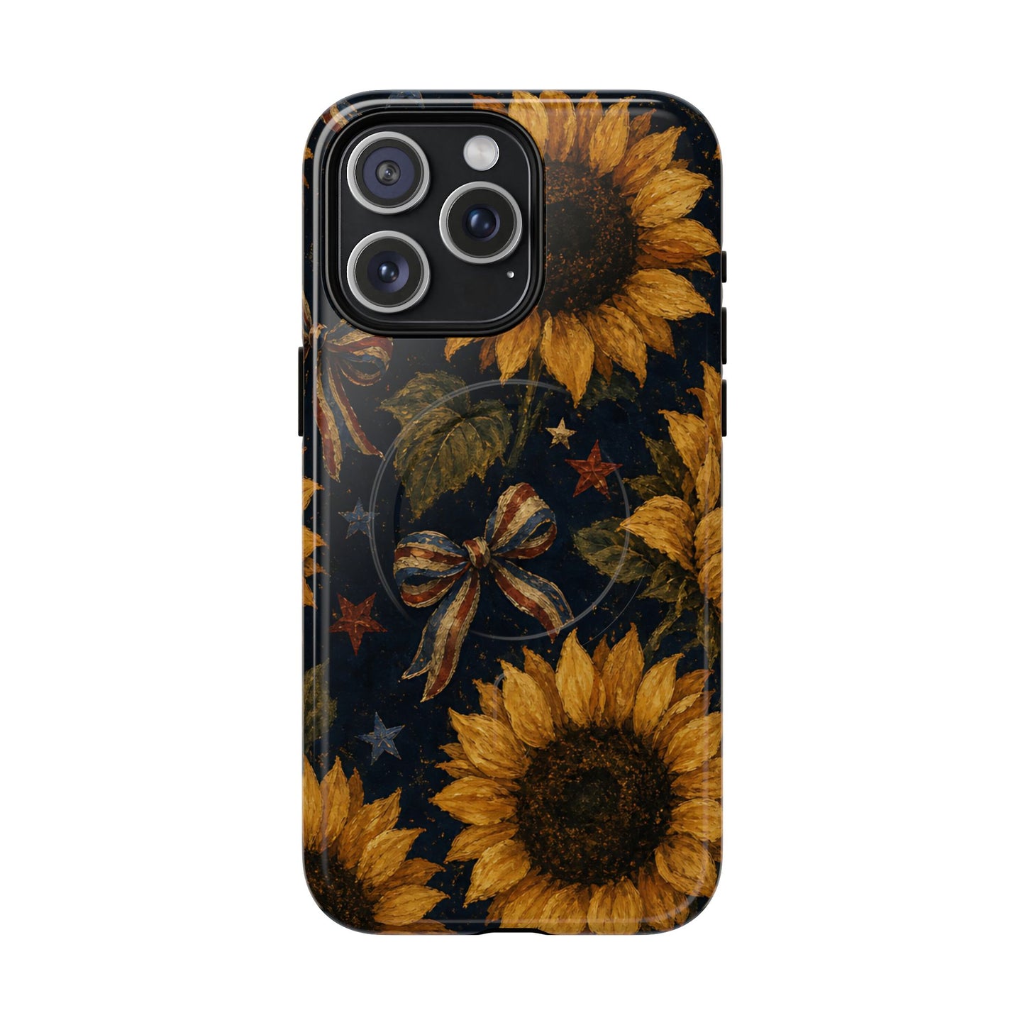 USA Sunflower Magnetic Case