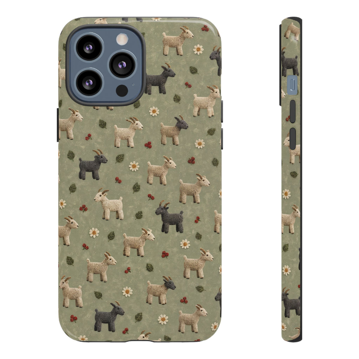 Crochet Goats Tough Case