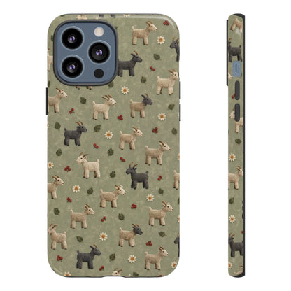 Crochet Goats Tough Case