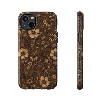 Floral Bark Tough Case