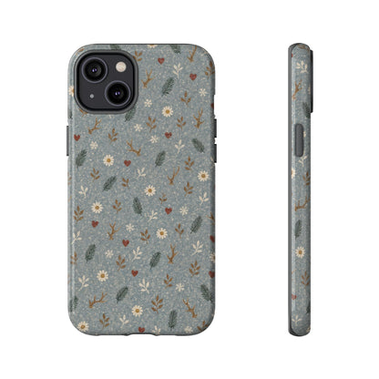 Antler Daisies Snow Tough Case