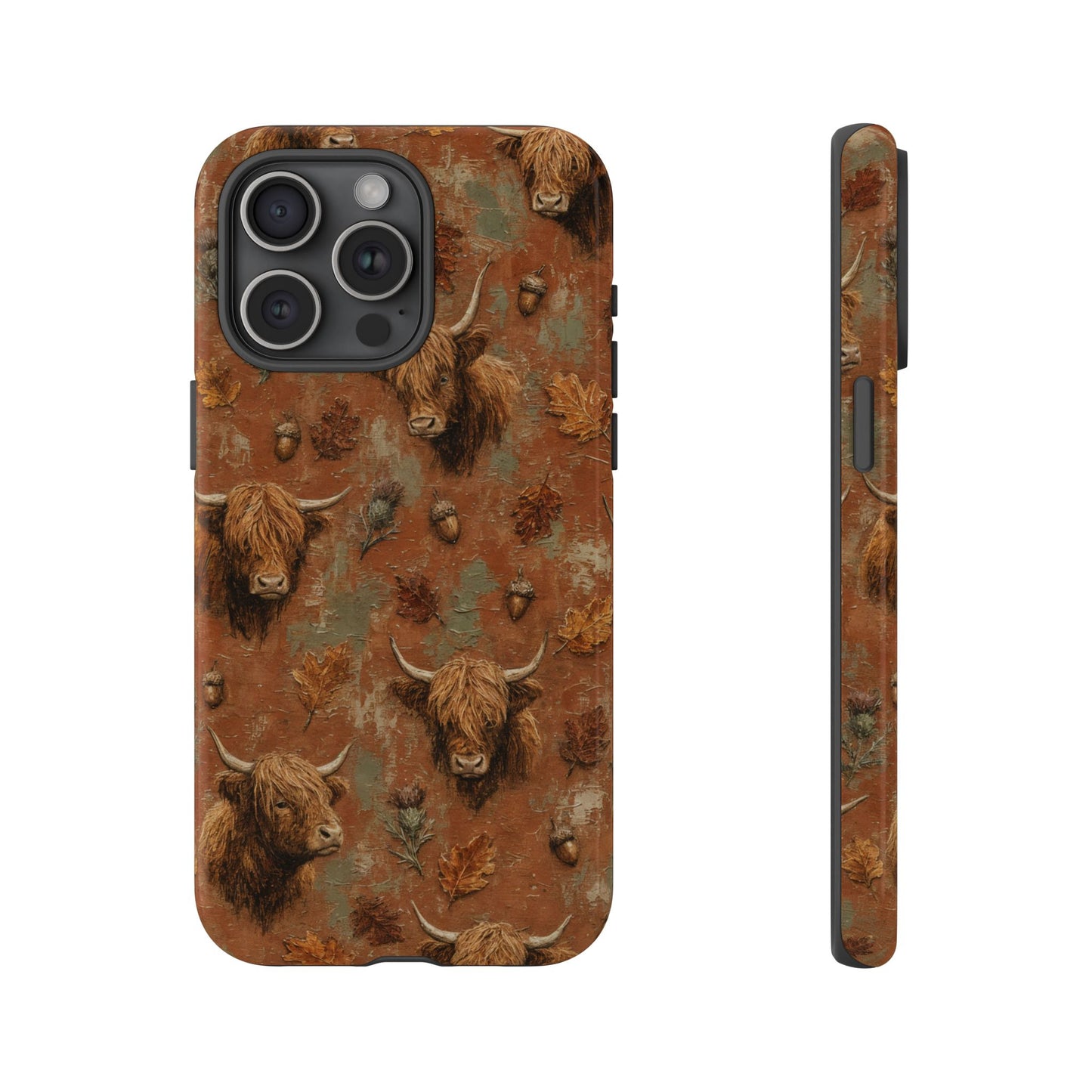 Autumn Highland Cow Tough Case