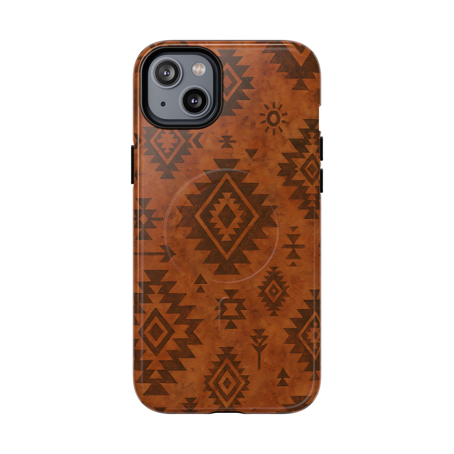 Rusty Aztec Magnetic Case