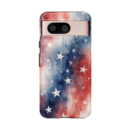 Patriotic Watercolor Tough Case