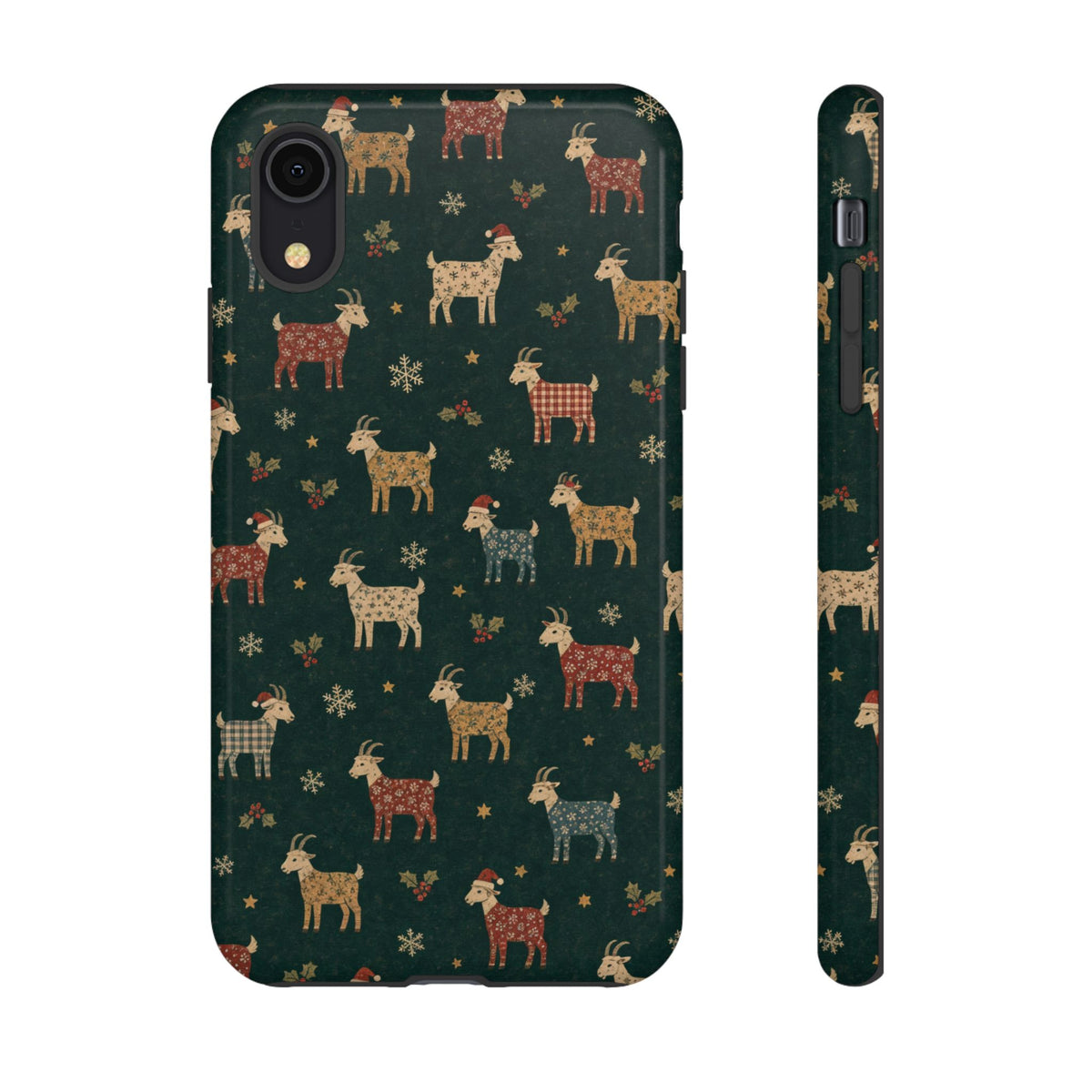 Yuletide Goats Tough Case