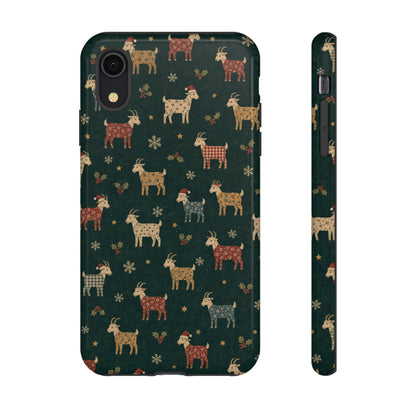 Yuletide Goats Tough Case