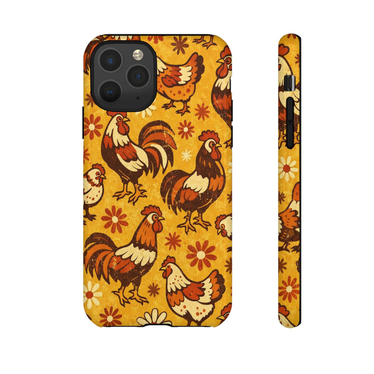 Retro Chickens Tough Case