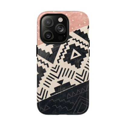 Blush Aztec Magnetic Case