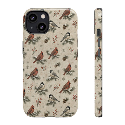 Cardinals And Chickadees Tough Case