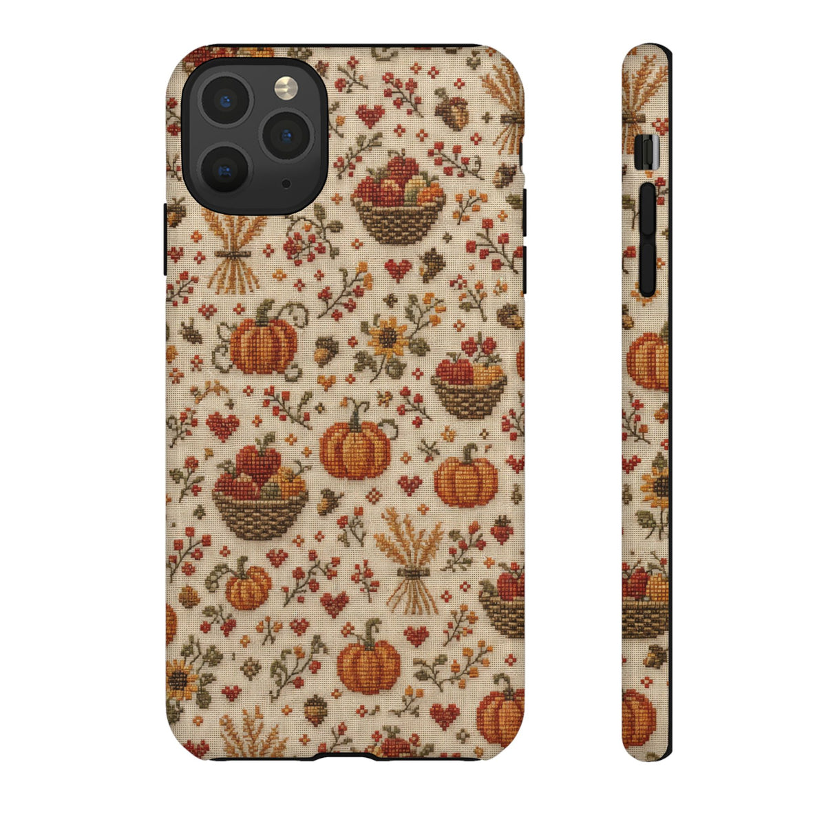 Pumpkin Stitch Tough Case