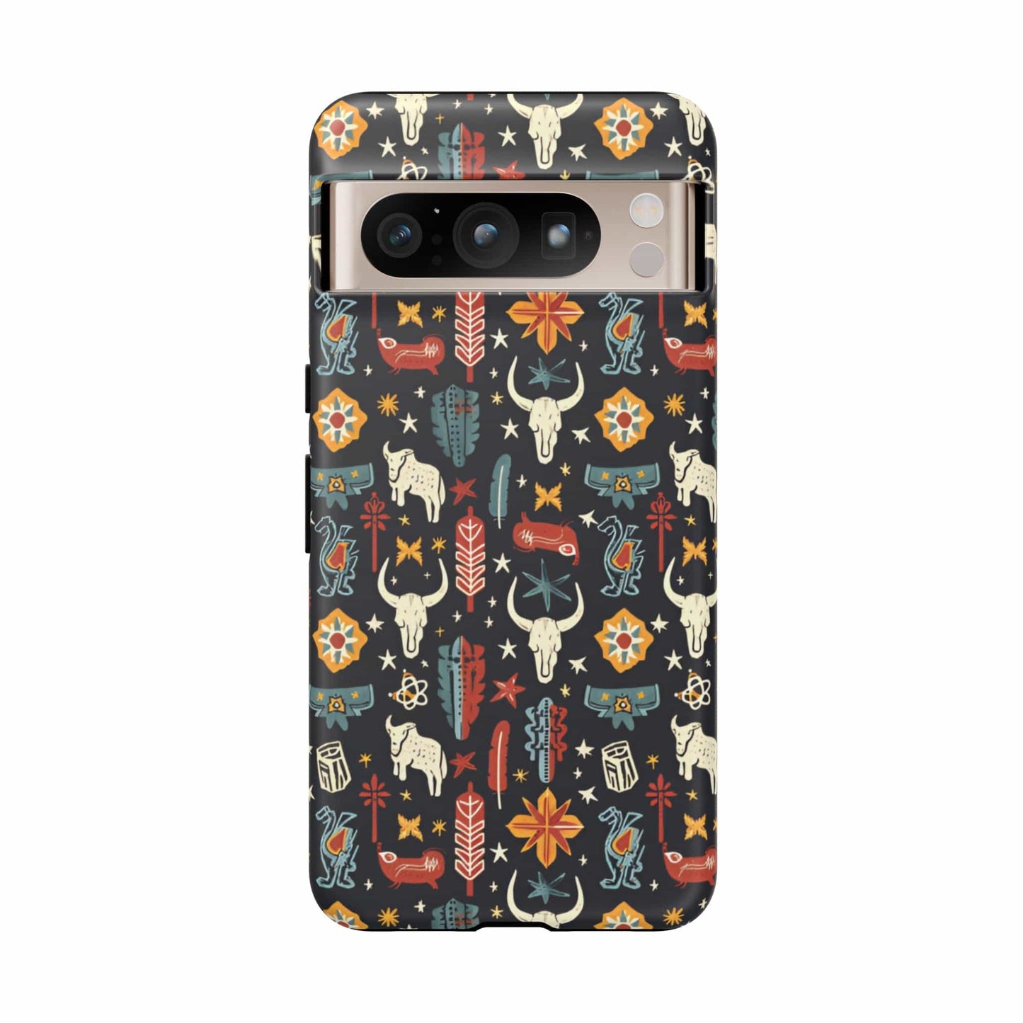 Colorful Western Phone Case