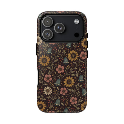 Plum Folk Floral Tough Case