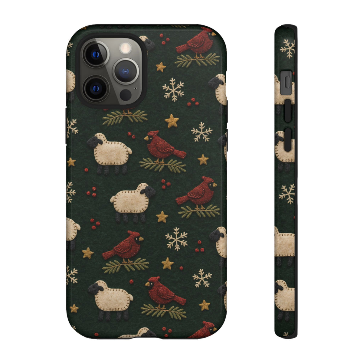 Felt Sheep Cardinals Tough Case